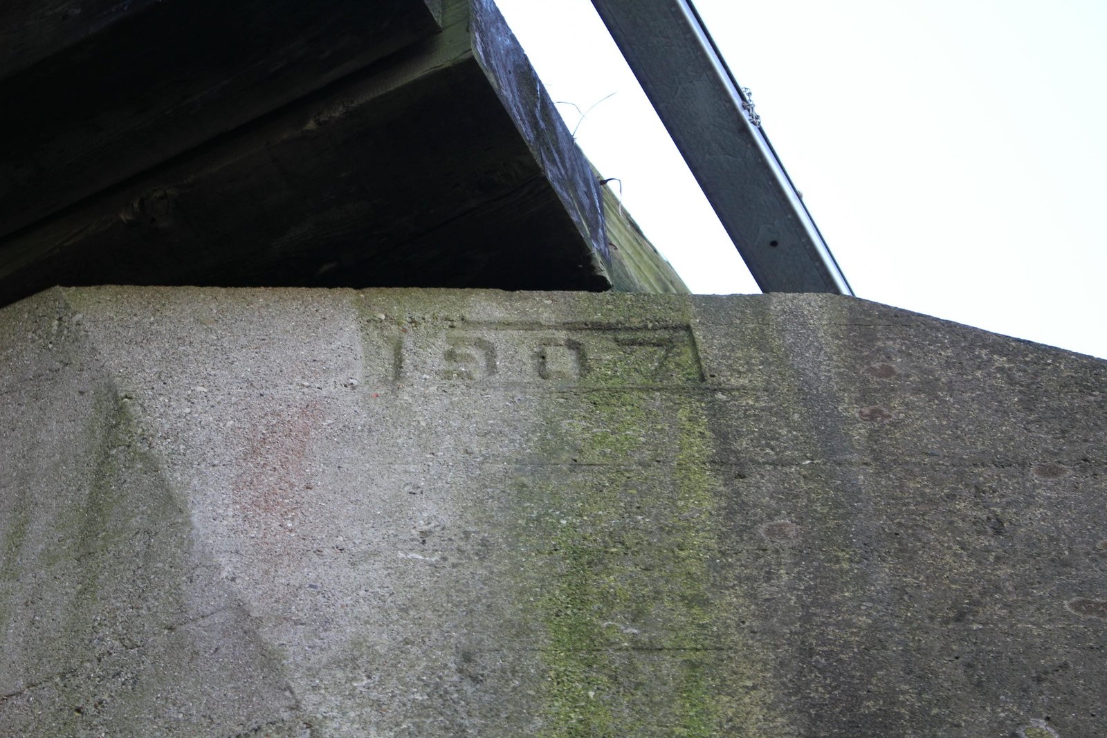 Date stamp, north track